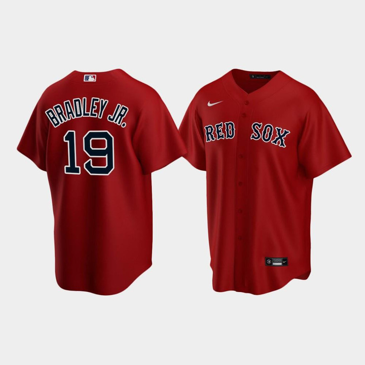 Youth Boston Red Sox #19 Jackie Bradley Jr. Alternate Red Jersey Jersey
