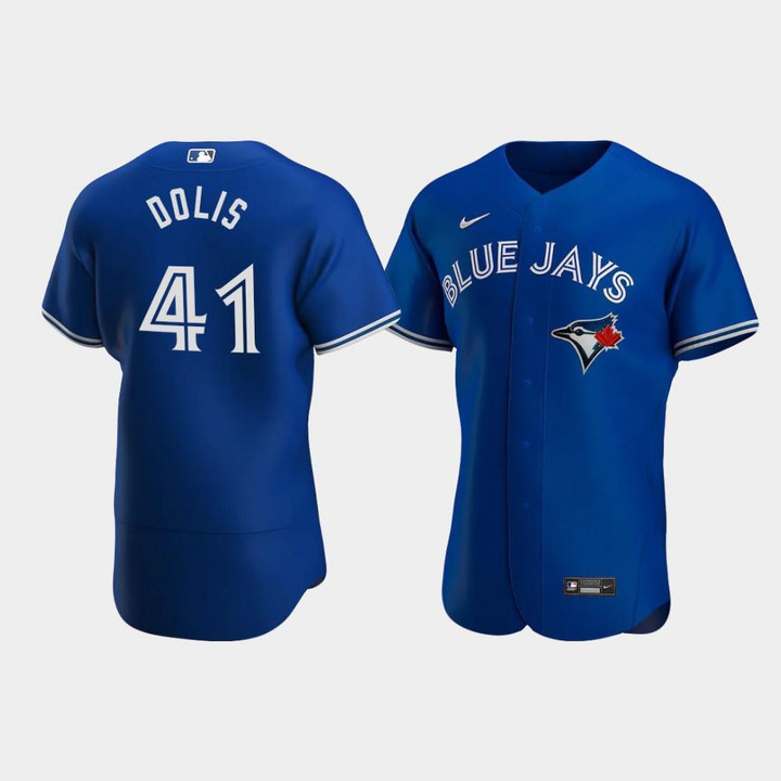 Rafael Dolis #41 Toronto Blue Jays Royal Alternate Jersey Jersey