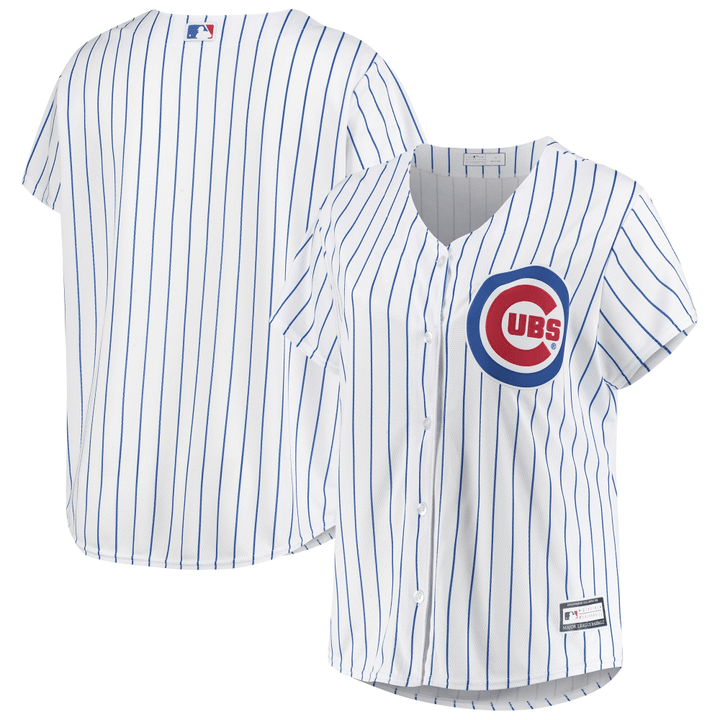 Women's White Chicago Cubs Plus Size Sanitized Team Jersey Jersey