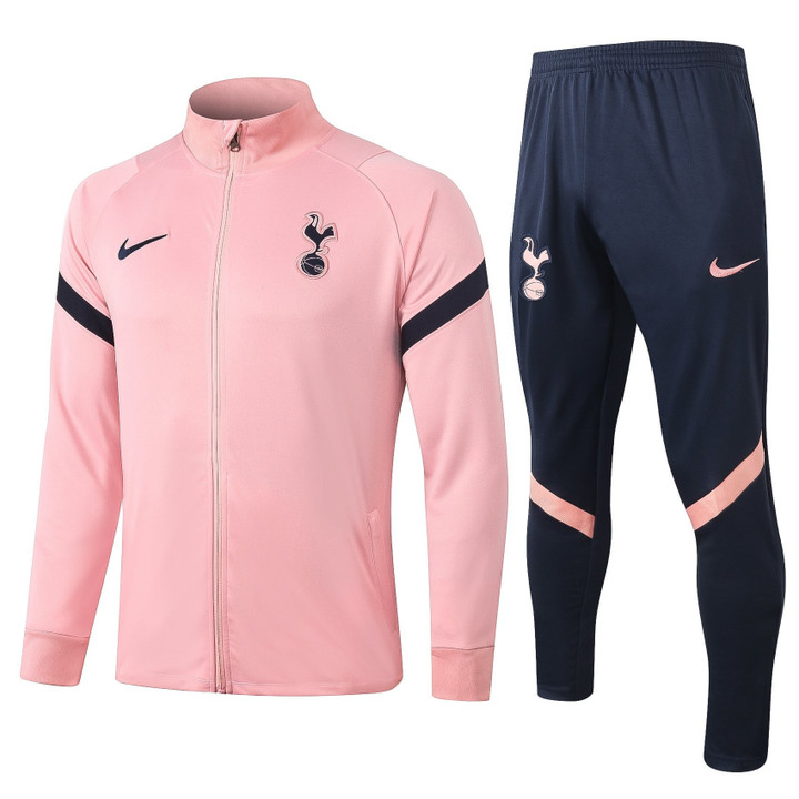 2021 Tottenham Hotspur Light Pink Training Anthem Jacket Tracksuit
