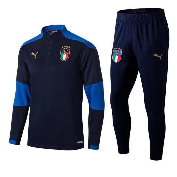 Italia National Team Training Top 2021/22 Royal Blue
