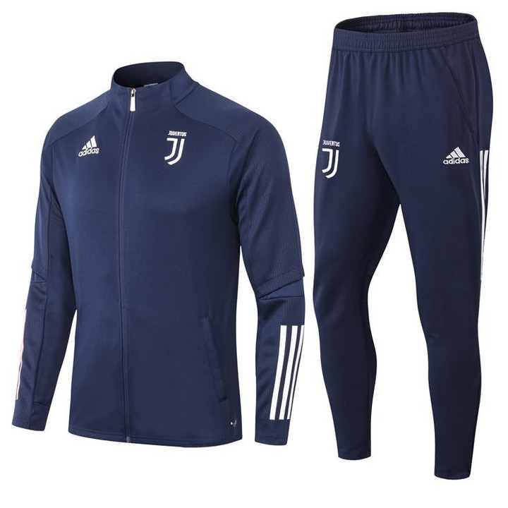 2021 Juventus Navyl Blue Training Anthem Jacket Tracksuit