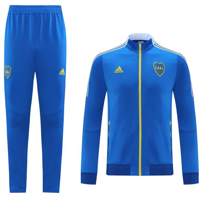 2021/22 Atlético Boca Juniors Training Anthem Jacket Tracksuit Blue Ribbon Classic