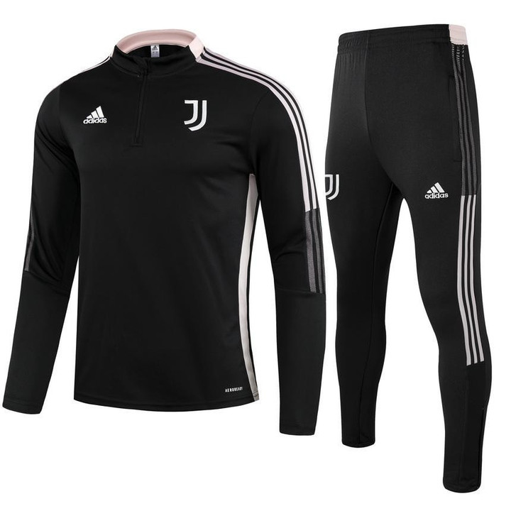 Juventus Training Top Black And Light Pink 2021/22