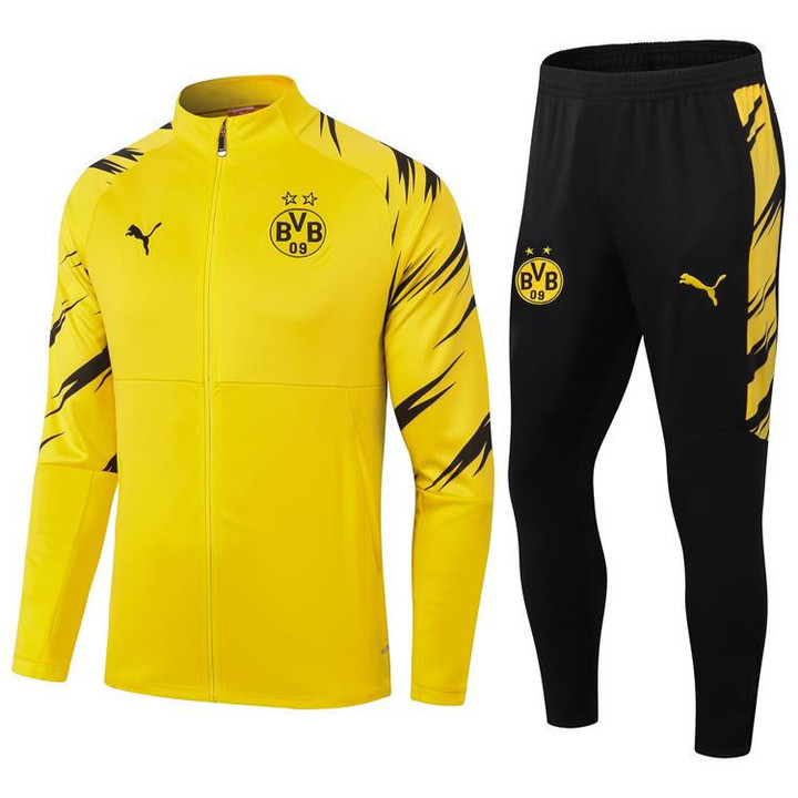 2021 Dortmund Yellow Training Anthem Jacket Tracksuit