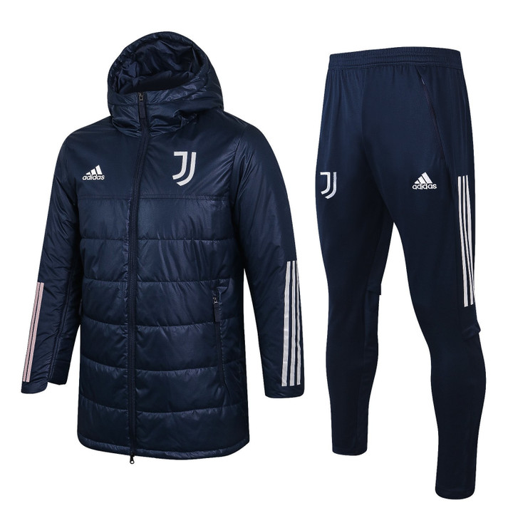 Juventus 2020/21 Royal Blue Cotton Padded Jacket