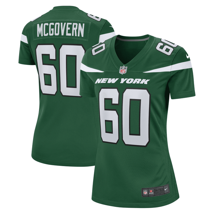 Connor McGovern New York Jets Women's Game Jersey - Gotham Green Jersey