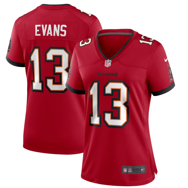Mike Evans Tampa Bay Buccaneers Women's Game Player Jersey - Red Jersey