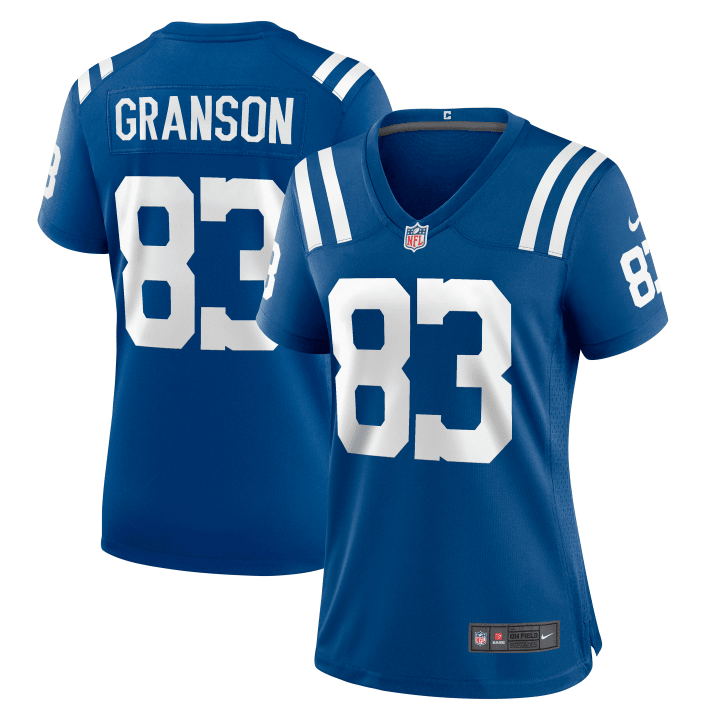 Kylen Granson Indianapolis Colts Women's Game Jersey - Royal Jersey