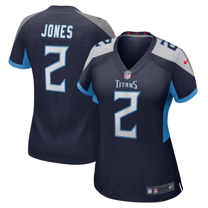 Julio Jones Tennessee Titans Women's Game Player Jersey - Navy Jersey