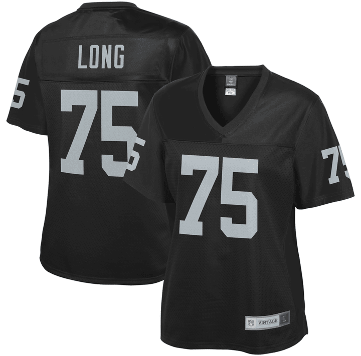 Howie Long Las Vegas Raiders Pro Line Women's Retired Player Jersey - Black