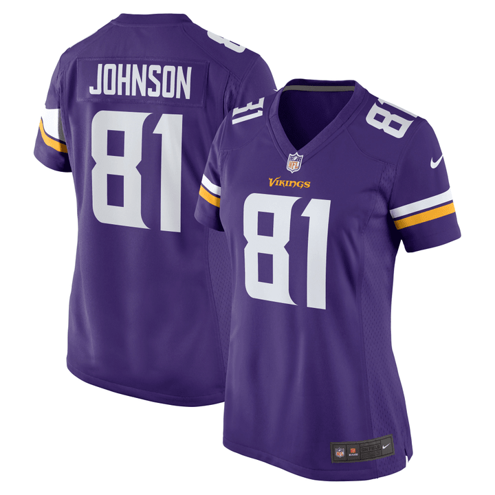Bisi Johnson Minnesota Vikings Women's Game Jersey - Purple Jersey