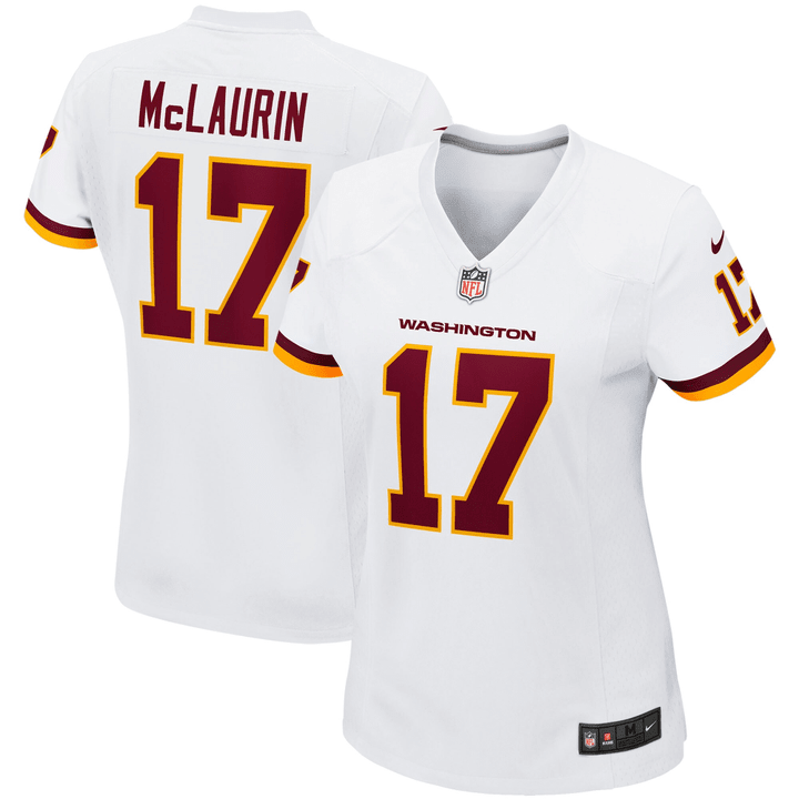 Terry McLaurin Washington Football Team Women's Game Player Jersey - White Jersey