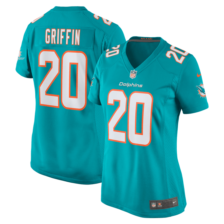 Shaquem Griffin Miami Dolphins Women's Player Game Jersey - Aqua Jersey