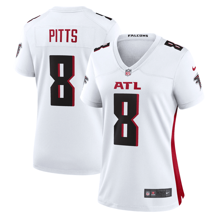 Kyle Pitts Atlanta Falcons Women's Game Player Jersey - White Jersey