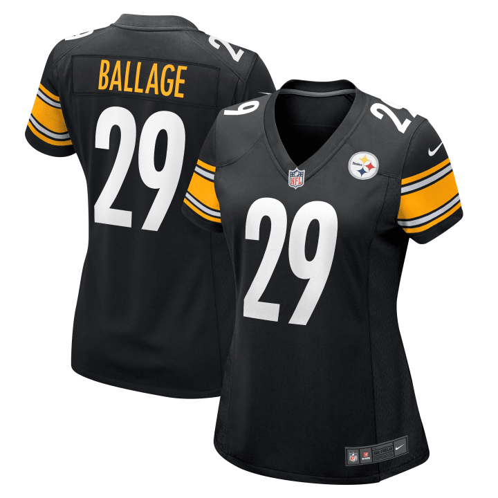 Kalen Ballage Pittsburgh Steelers Women's Game Jersey - Black Jersey