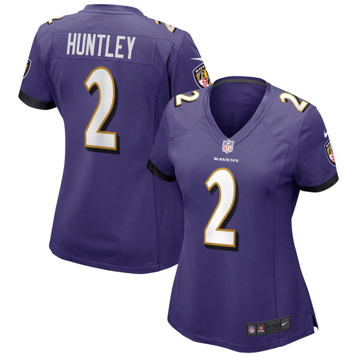 Tyler Huntley Baltimore Ravens Women's Game Jersey - Purple Jersey