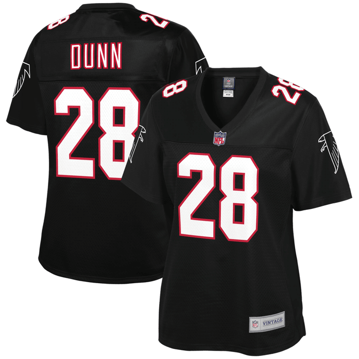 Warrick Dunn Atlanta Falcons Pro Line Women's Retired Player Jersey - Black