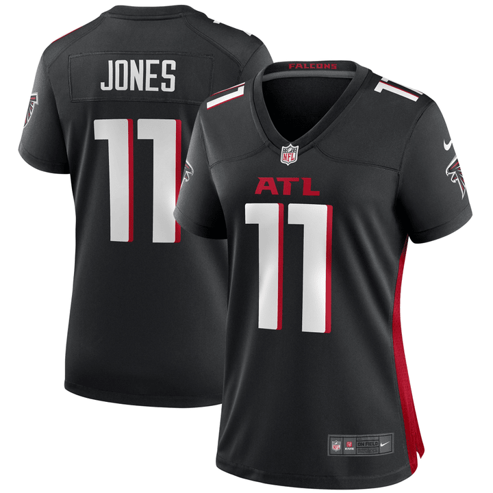 Julio Jones Atlanta Falcons Women's Player Game Jersey - Black Jersey