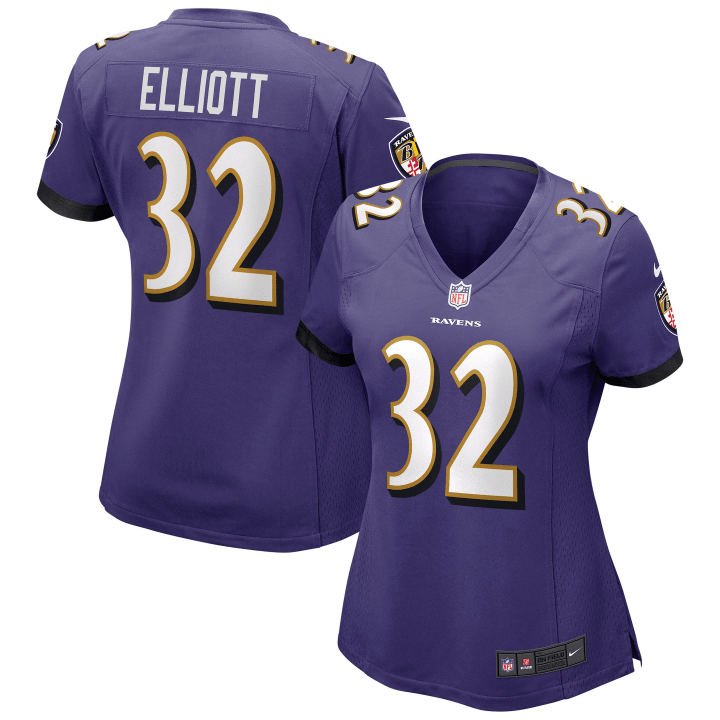 DeShon Elliott Baltimore Ravens Women's Game Jersey - Purple Jersey