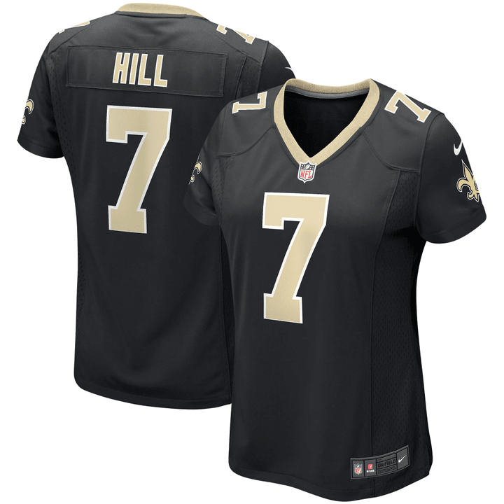 Taysom Hill New Orleans Saints Women's Game Player Jersey - Black Jersey