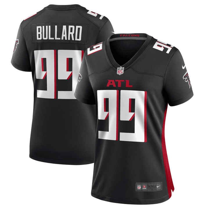 Jonathan Bullard Atlanta Falcons Women's Game Jersey - Black Jersey