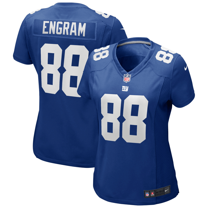 Evan Engram New York Giants Women's Game Player Jersey - Royal Jersey