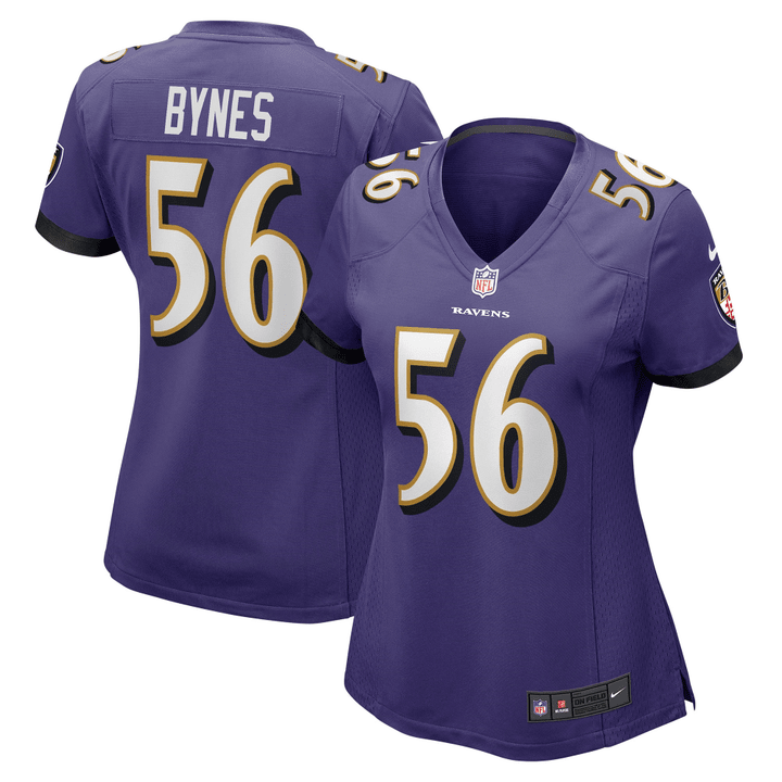 Josh Bynes Baltimore Ravens Women's Game Jersey - Purple Jersey
