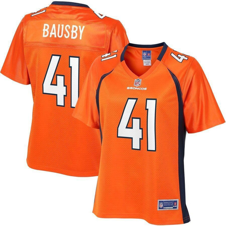 Devante Bausby Denver Broncos Pro Line Women's Primary Player Jersey - Orange