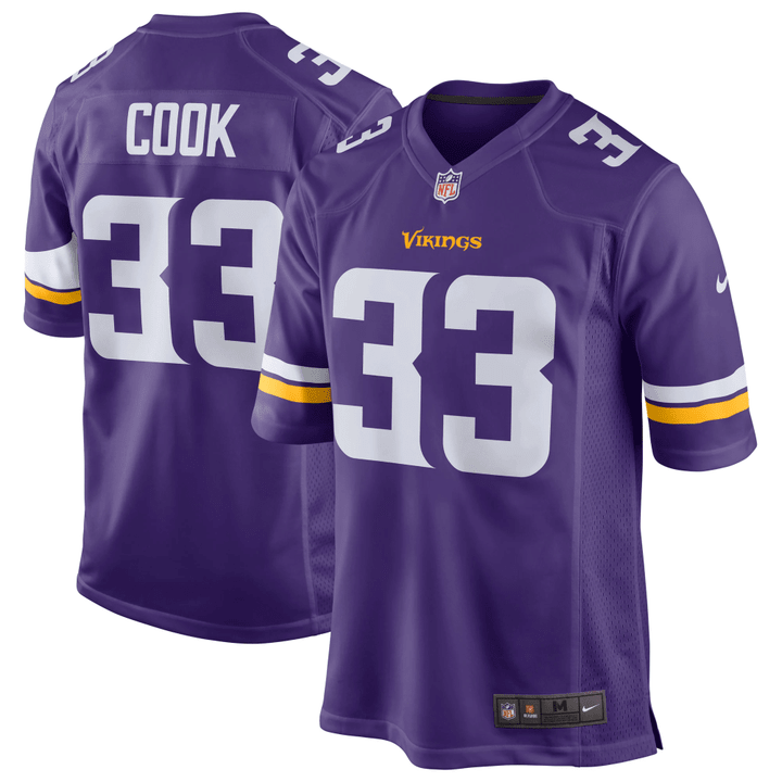 Dalvin Cook Minnesota Vikings Youth Game Jersey - Purple Jersey