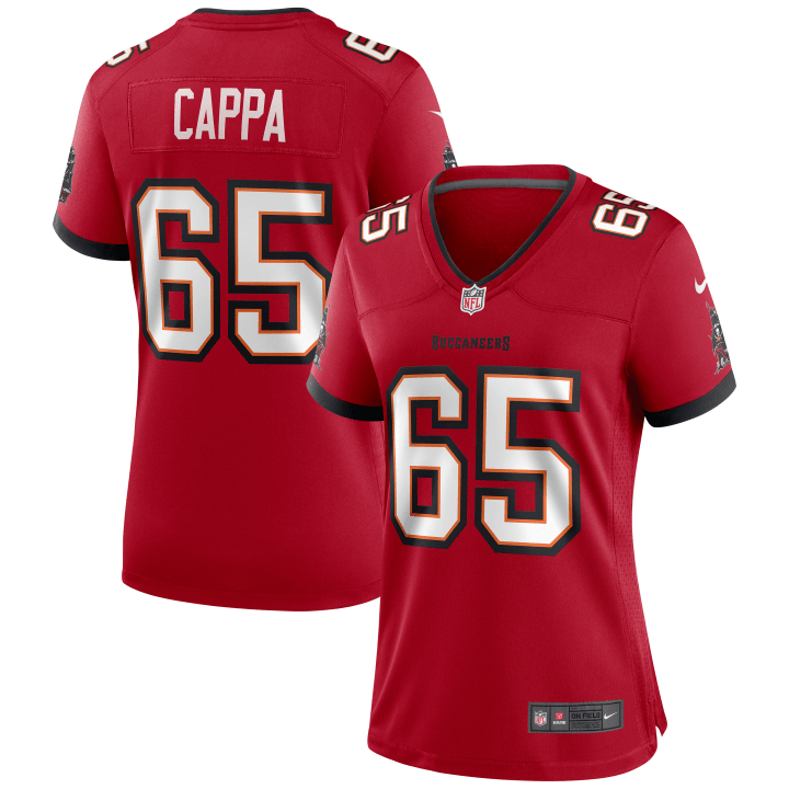 Alex Cappa Tampa Bay Buccaneers Women's Game Jersey - Red Jersey