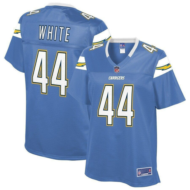 Kyzir White Los Angeles Chargers Pro Line Women's Alternate Player Jersey - Powder Blue