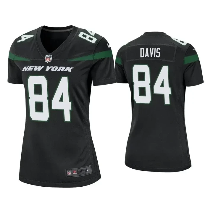 Women's Corey Davis New York Jets Black Game Jersey