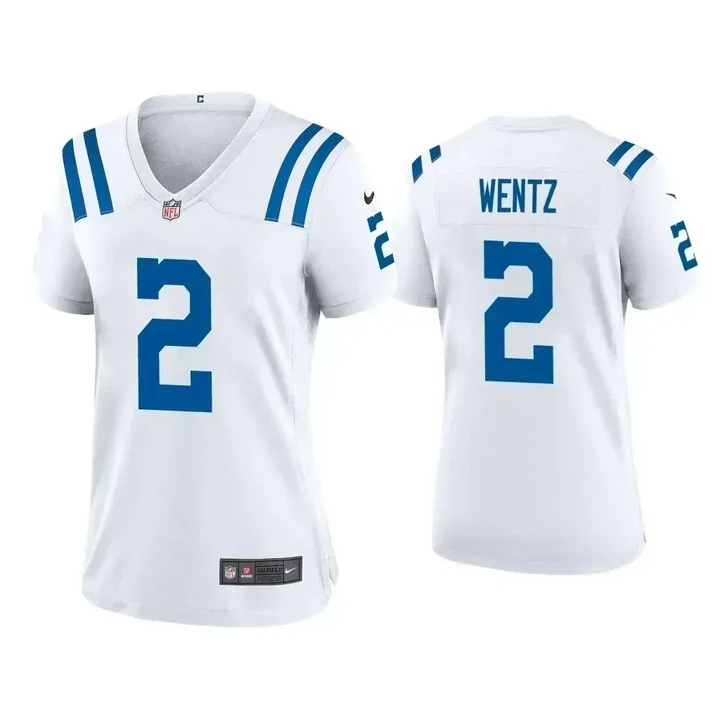 Women's Carson Wentz Indianapolis Colts White Game Jersey