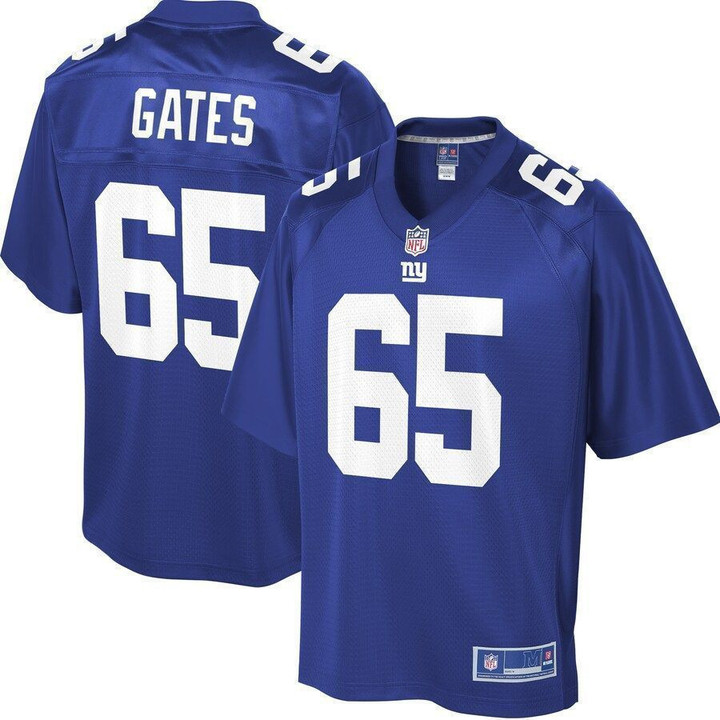 Nick Gates New York Giants Pro Line Women's Player Jersey - Royal