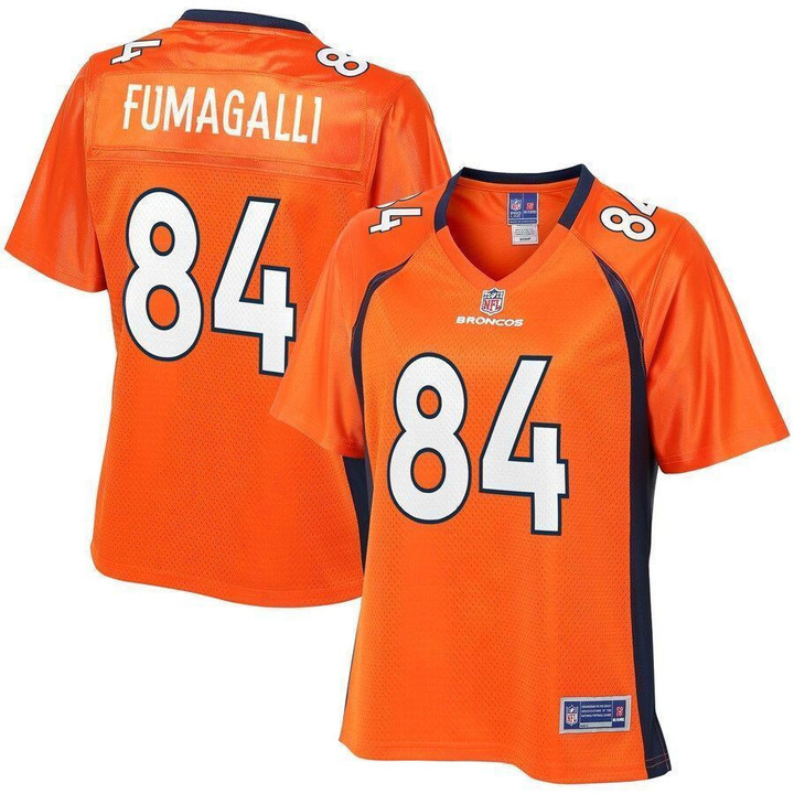 Troy Fumagalli Denver Broncos Pro Line Women's Player Jersey - Orange
