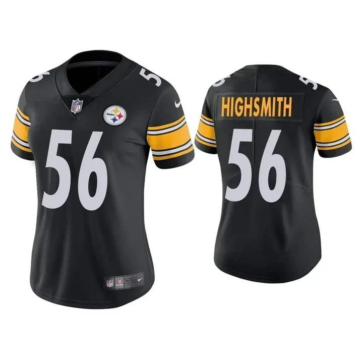 Women's Pittsburgh Steelers Alex Highsmith Vapor Black Jersey