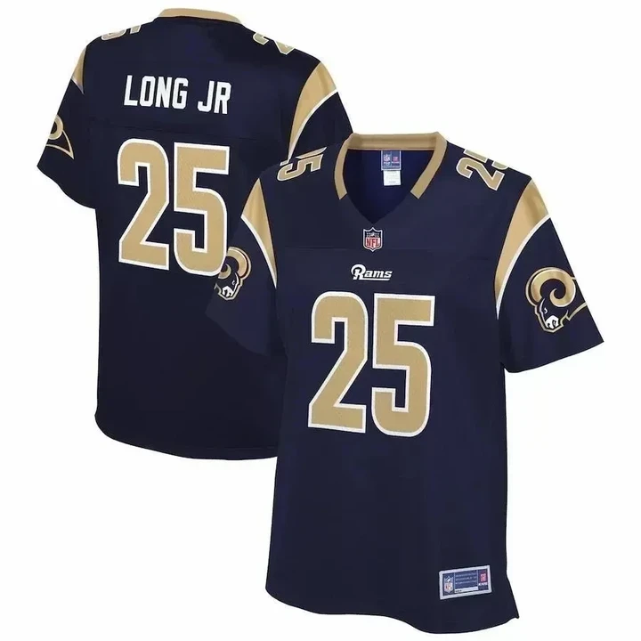 David Long Los Angeles Rams Pro Line Women's Player Jersey - Navy