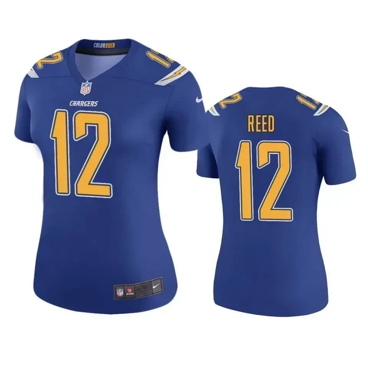 Los Angeles Chargers Joe Reed Royal Color Rush Legend Jersey - Women's