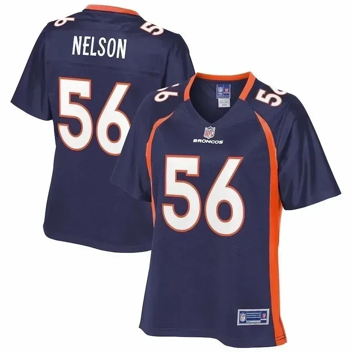 Corey Nelson Denver Broncos Pro Line Women's Alternate Player Jersey - Navy