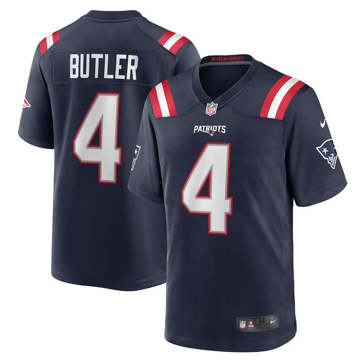 Malcolm Butler New England Patriots Game Jersey - Navy