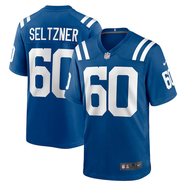 Josh Seltzner Indianapolis Colts Game Player Jersey - Royal
