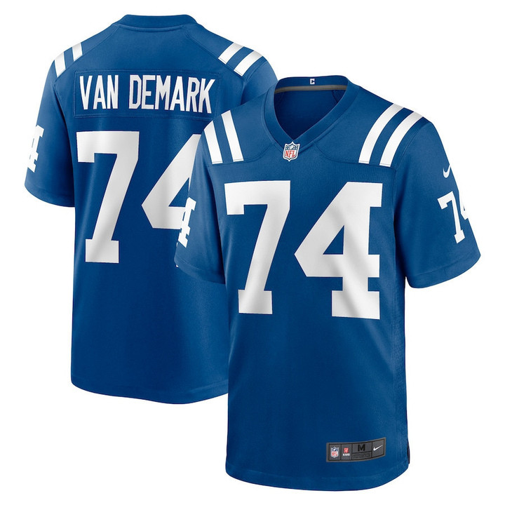 Ryan Van Demark Indianapolis Colts Game Player Jersey - Royal