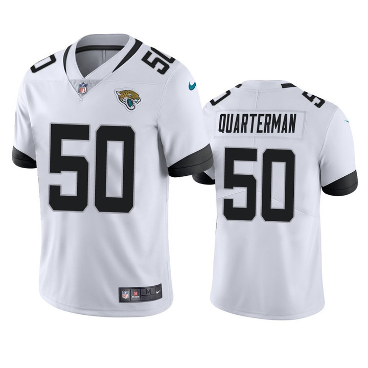 Jacksonville Jaguars #50 Shaquille Quarterman White Jersey