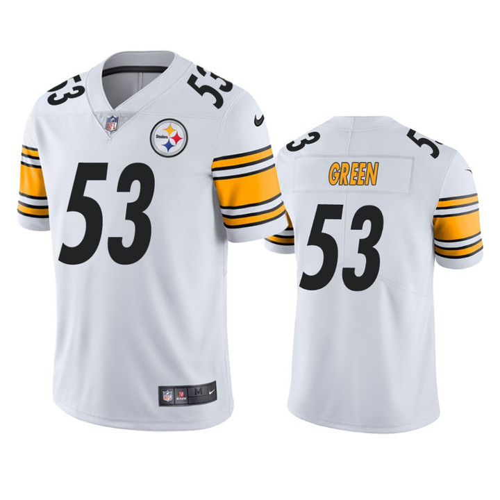 Pittsburgh Steelers Kendrick Green #53 White Vapor Limited Jersey