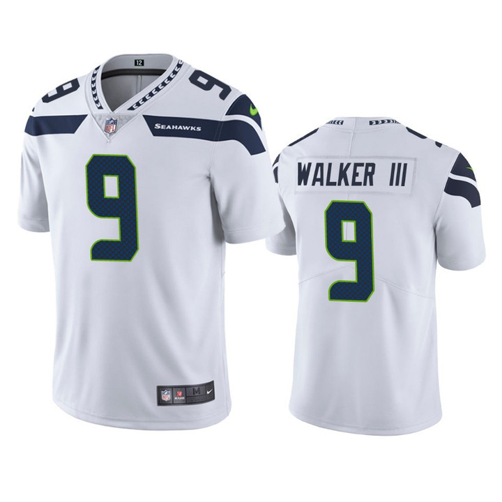 Seattle Seahawks Kenneth Walker III #9 White Vapor Limited Jersey
