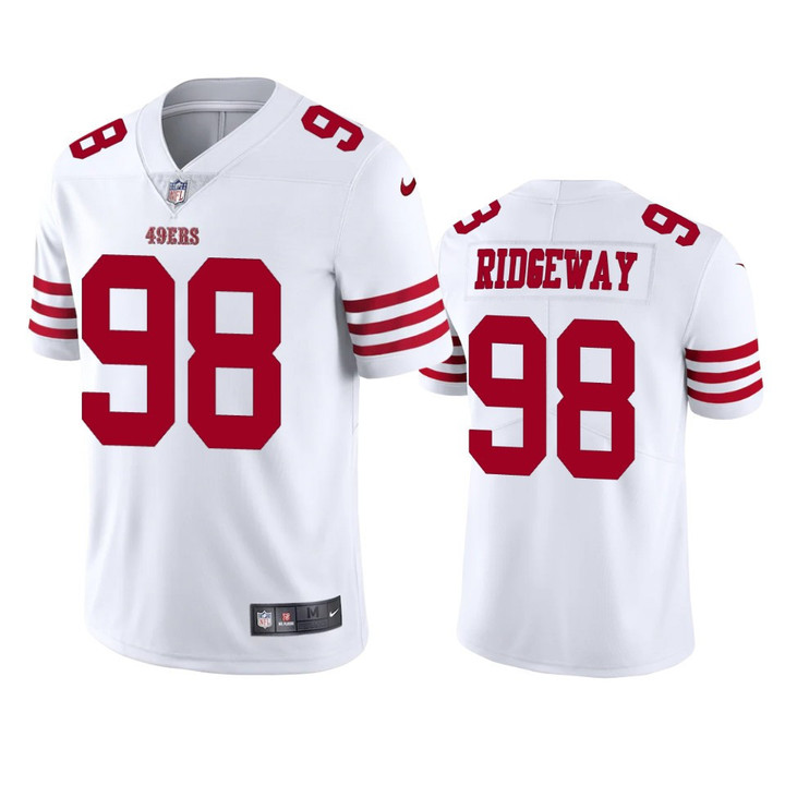 Hassan Ridgeway San Francisco 49ers #98 White Vapor Limited Jersey