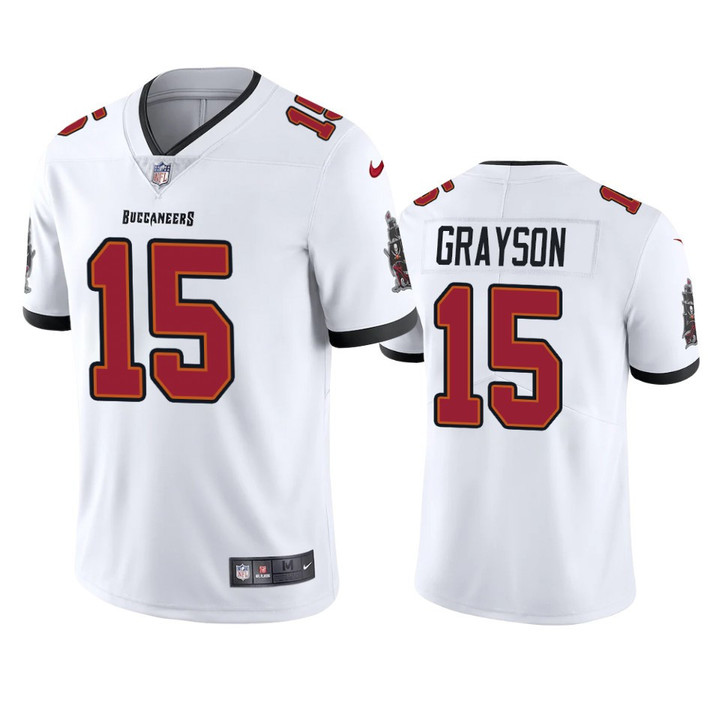 Cyril Grayson #15 Tampa Bay Buccaneers White Vapor Limited Jersey