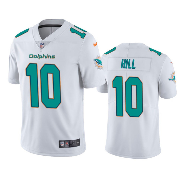 Miami Dolphins #10 Tyreek Hill White Jersey