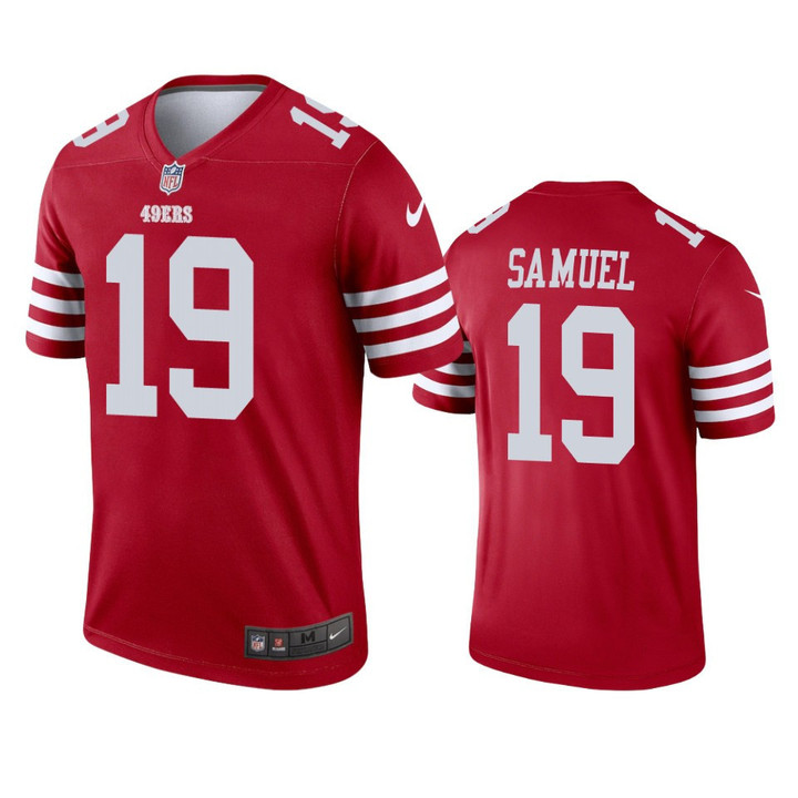San Francisco 49ers Deebo Samuel #19 2022-23 Legend Scarlet Jersey - Men's